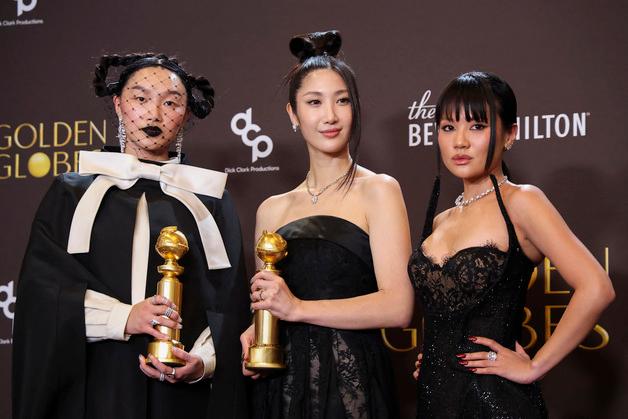 [뉴스1 PICK]'케이팝 데몬 헌터스', 美골든글로브 장편 애니·주제가상 2관왕 수상