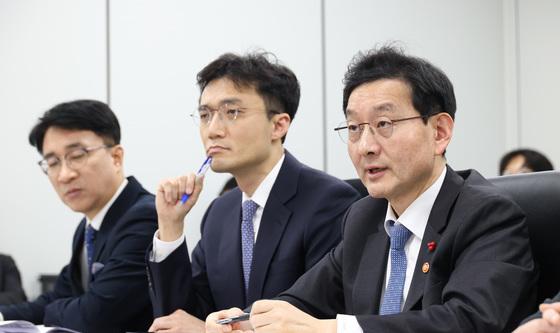 공소청법안 및 중수청법안 입법예고 관련 발언하는 윤창렬 국무조정실장