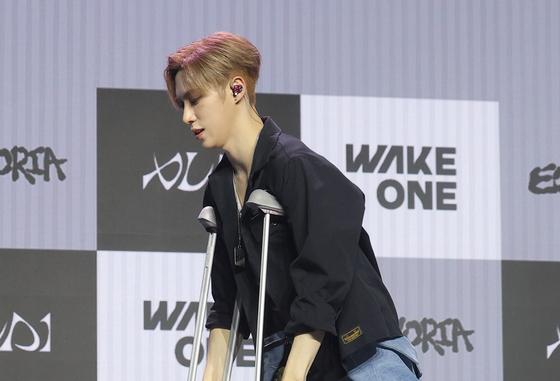 '부상' 알디원 아르노 "수백번 연습…무대 못 보여드려 아쉬워"