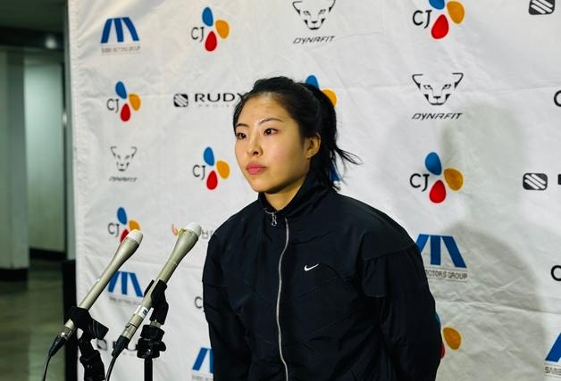 빙속 기대주 이나현 "컨디션 쭉쭉 상승 중…포디움 오르는 게 목표"