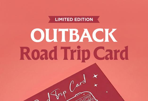 "호주 로드 트립 감성"…아웃백, 한정판 로드 트립 기프트카드 출시
