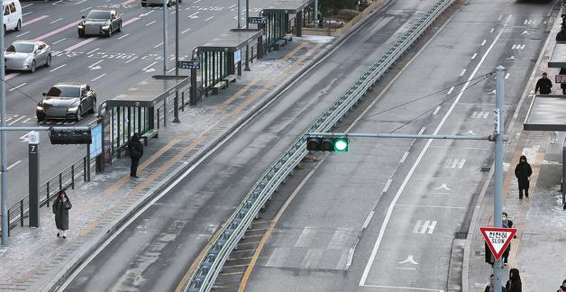 서울 시내버스 파업에 가로변 버스전용차로 전면 해제