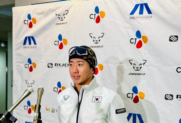 빙속 단거리 간판 김준호 "마지막 올림픽 완벽한 스케이팅 하고 싶다"