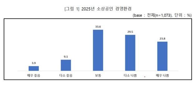 소상공인 53% "작년 경영환경 안 좋았다" 울상…원인은 '내수부진'