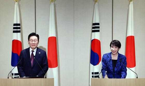 한일 정상 공동언론발표