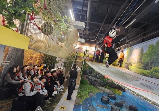 빛고을안전체험관, 외국인 유학생 소방안전 교육