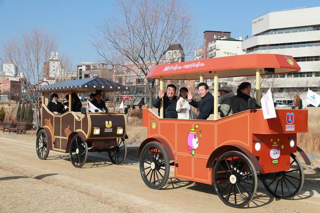 울산대공원·태화강국가정원서 '울산 마차' 15대 운행