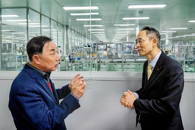 황기연 수출입은행장, 충청권 K-뷰티·바이오 기업 방문