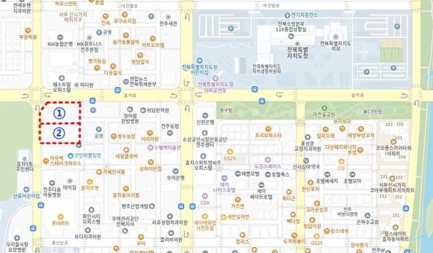 "주차 숨통" 전주 서부신시가지 유휴부지에 임시주차장 조성