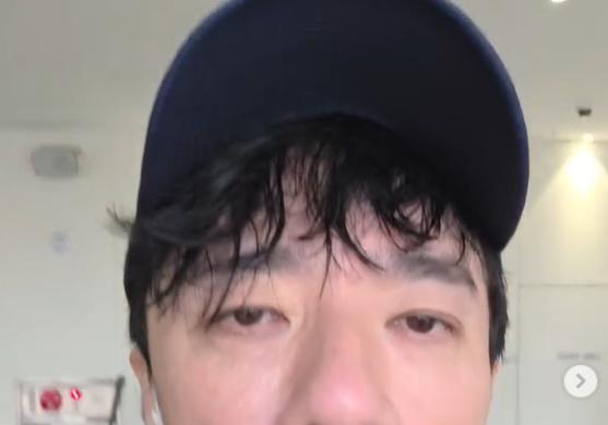 '폭풍 감량' 배기성, 오운완…홀쭉한 얼굴로 "유지가 더 어려워" 