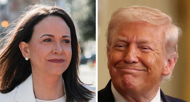 트럼프에 '노벨상 메달' 준 베네수 마차도…노르웨이 '격분'