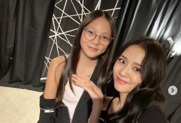 추사랑, 블랙핑크 지수 만났다…야노 시호 "보기 드물게 굉장히 긴장해"