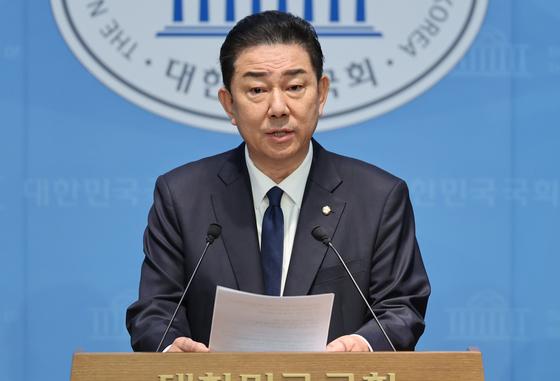 김병기 "윤리심판원에 제명 재심 신청않고 당 떠나겠다"