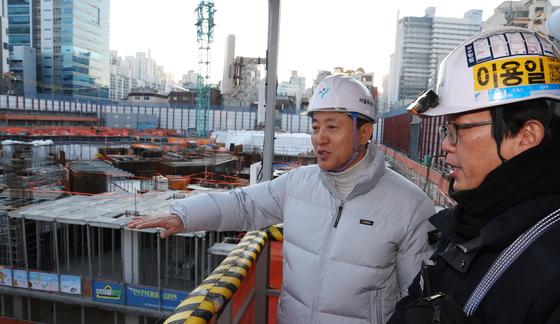 오세훈, 재건축 현장서 안전 강조…"동영상 기록 활성화할 것"