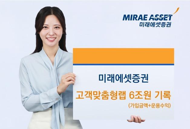 미래에셋증권, 고객맞춤형랩 '6조 시대'…"압도적 운용 성과 입증"