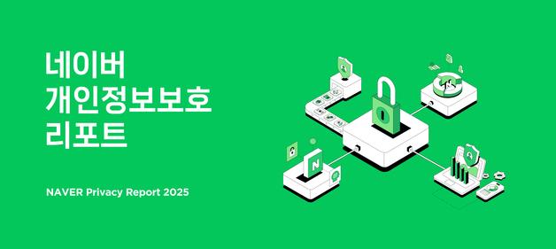 네이버, 2025 개인정보보호 리포트 발간…"투명성 강화"