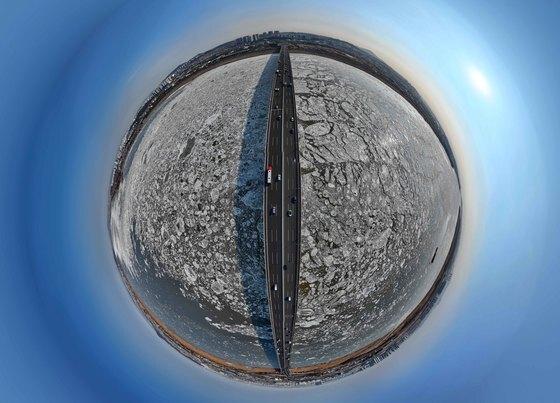 [뉴스1 PICK]북극해처럼 변한 한강 '유빙이 둥둥'