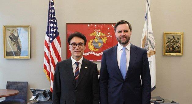 金총리·美부통령 회담…"쿠팡 문제, 美기업 차별 아니다"