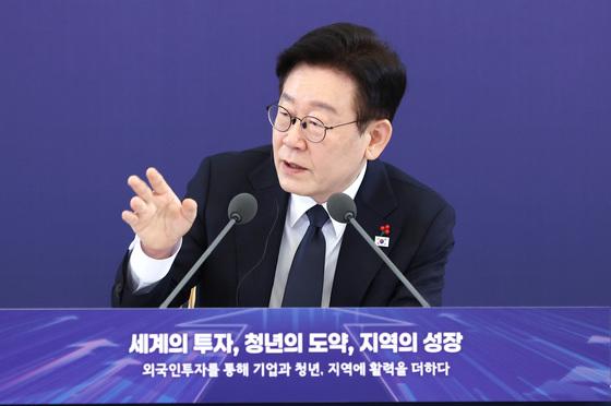 [뉴스1 PICK]외국인투자기업인 만난 李대통령…"韓시장 저평가, 발전 가능성 높다"