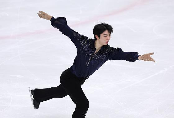 올림픽 앞둔 차준환, 피겨 사대륙선수권 쇼트 6위 '점프 실수'