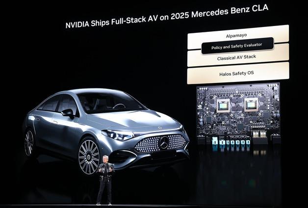 벤츠·엔비디아 '자율주행' 동맹…삼성·LG 전장사업 기회 열린다