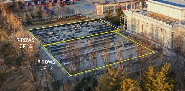 "北, 러시아 파병군 전사자기념관 묘지 400여개 마련"