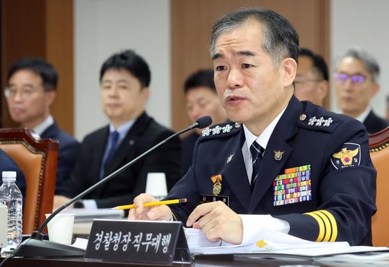 경찰청장 대행 "한동훈 딸 재수사 배제 안 해"…김재섭 편파수사 반박(종합)