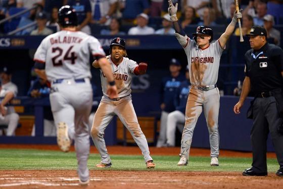 MLB 클리블랜드, ALCS 1차전서 탬파베이에 7-3 역전승