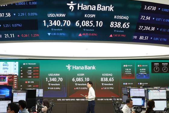 기대에 못 미친 ASML 실적, 코스피 상승폭 축소…SK하닉 하락 전환