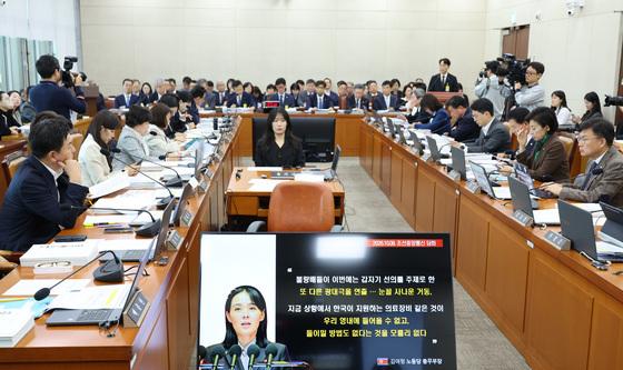 北 김여정 발언 관련 답변하는 백관백 직무대행