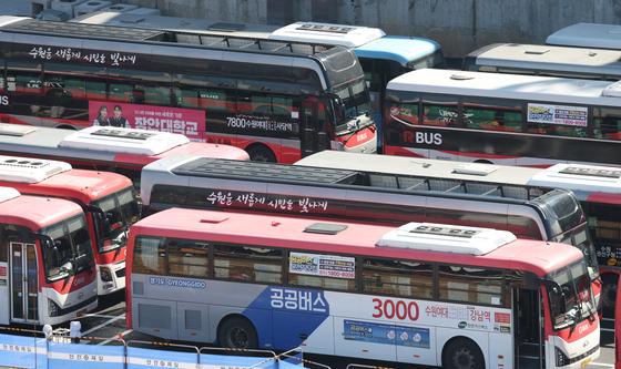 경기버스노조, 총파업 찬반투표 돌입