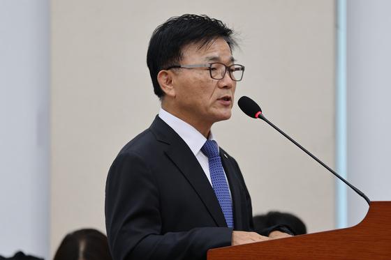 박상진 산은 회장 "통합 진에어 부산 이전?…기업 경영엔 관여 안 해"