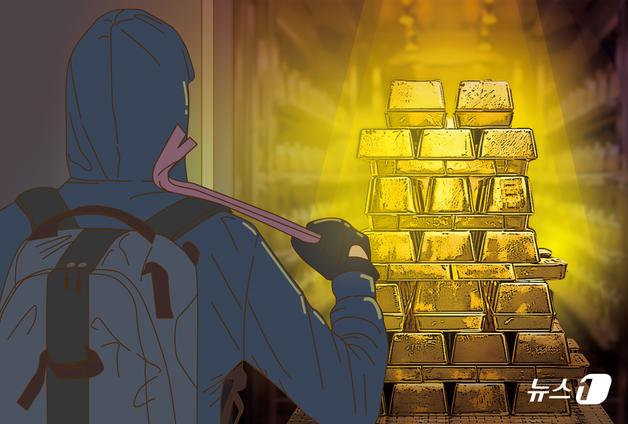 금은방서 금 200돈 훔친 20대 출국 직전 검거…절반 넘게 벌써 처분