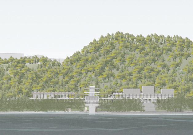 울산 남산로 목조 전망대·전시장 설계 공모 당선작 선정…내년 6월 준공