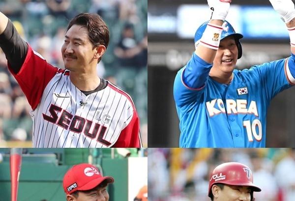 [단독] '불꽃' 박용택·이대호X'최강' 김태균·나지완, KBS 새 야구예능서 뭉친다