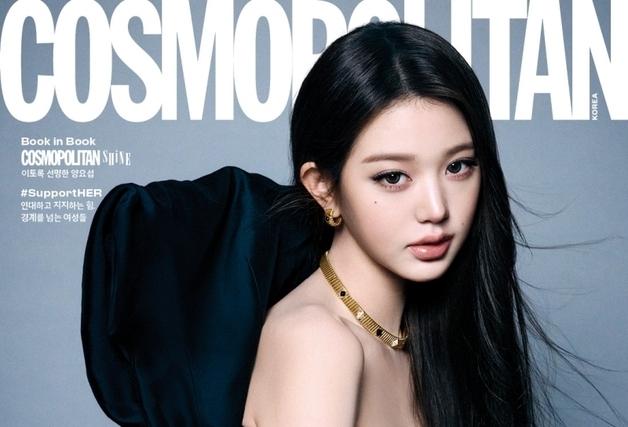 아이브, 얼굴이 다 한 화보 공개…'배드걸'로 변신한 장원영 [N화보]