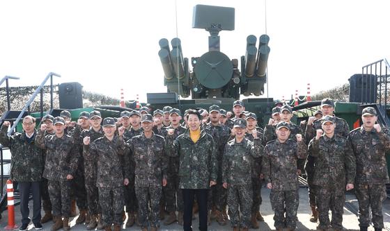 오세훈 시장, 설 맞아 군 장병들 격려