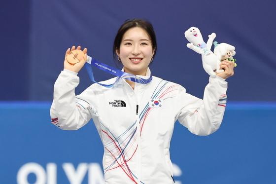 [뉴스1 PICK]첫 올림픽 김길리, 女 쇼트트랙 자존심 세웠다…1000m 동메달