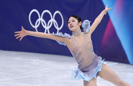 [뉴스1 PICK]'올림픽 첫무대' 피겨 이해인, 완벽한 무대로 프리스케이팅 진출