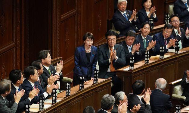 日다카이치, 105대 총리로 재선출