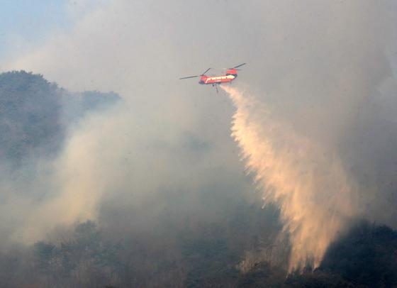[뉴스1 PICK]"함양 산불을 잡아라" 2차 국가소방동원령...진화율 69%
