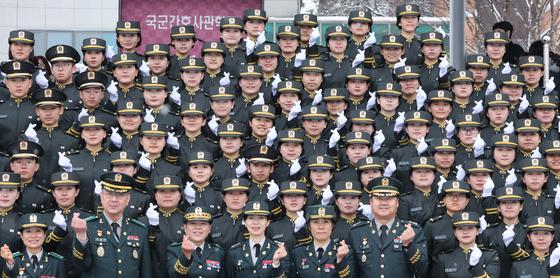 정예 간호장교로 거듭날 신입 생도