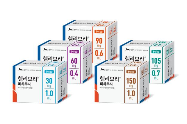 JW중외제약 "혈우병 치료제 헴리브라, 日 환자 91%서 약물이상반응 없어"