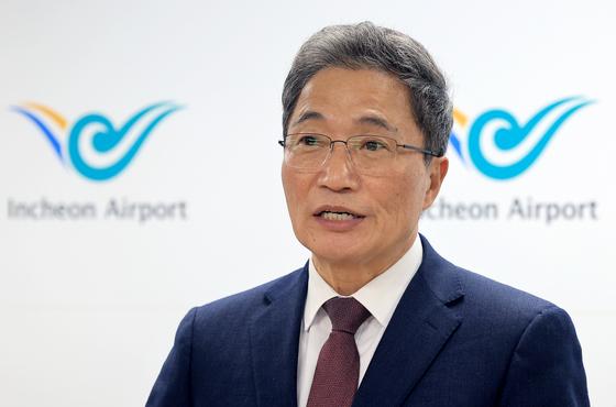 이학재 인천공항공사 사장 퇴임…"지방선거·재보궐 출마 생각없다"