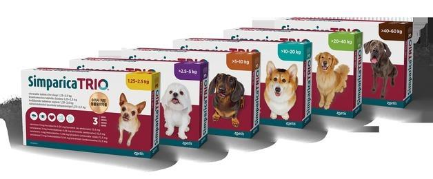 "美 수의사 처방 1위"…내외부구충제 '심패리카 트리오' 3월 출시