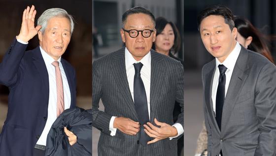 정주영 서거 25주기 추모음악회 참석하는 현대家