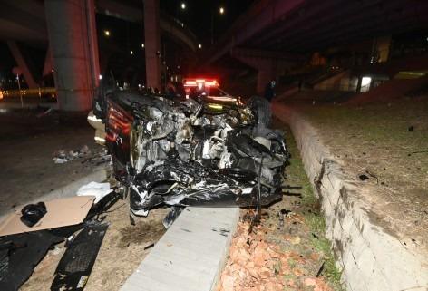 반포대교 추락 포르쉐 운전자, 경찰 조사서 '약물 운전' 시인