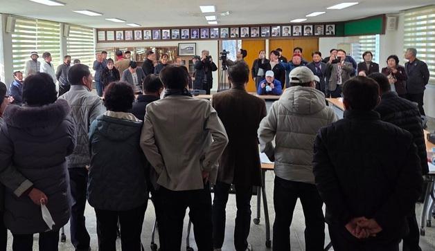 하동군, 횡천면 이장단 제출 사직서 전원 반려