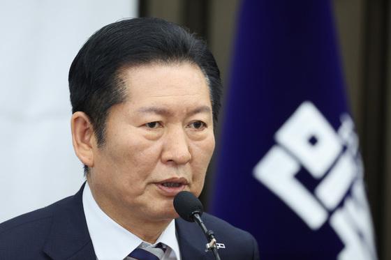 정청래 "행정통합 딴지 석고대죄해야…TK통합 무산시 100% 野 책임"