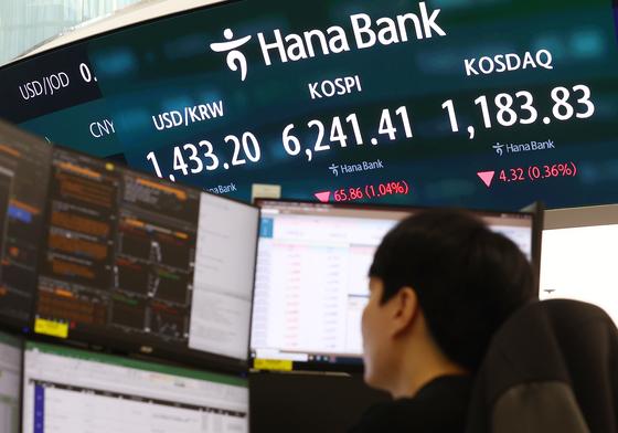 엔비디아 5%대 급락 여파에…코스피, 장 초반 약세[개장시황]